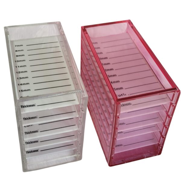 ORGANIZADOR ACRILICO PARA PESTAÑAS